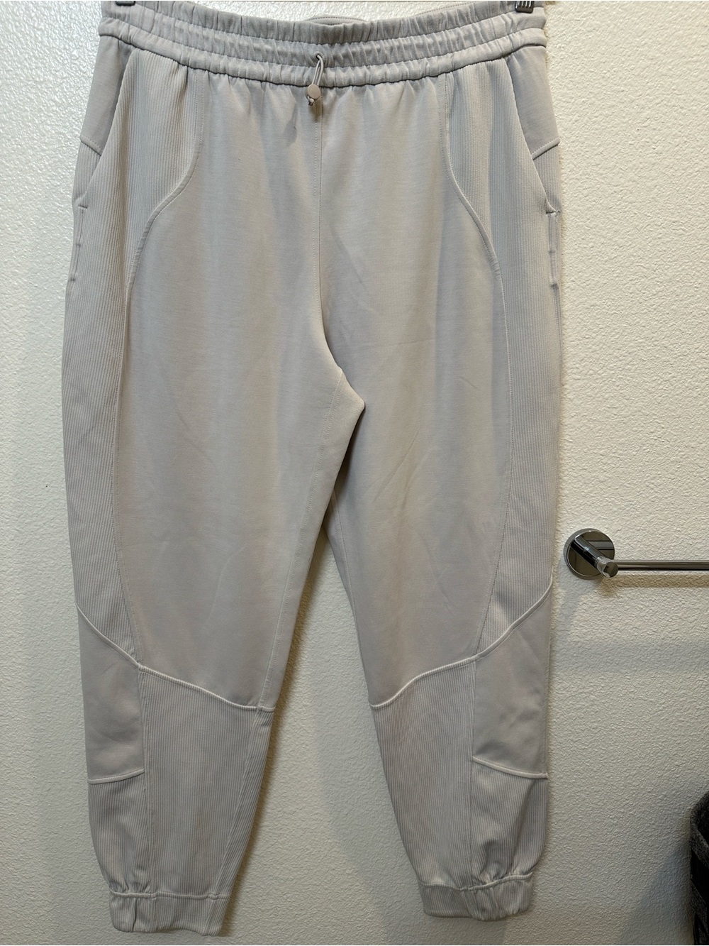 lululemon athletica Cream/Taupe Track Joggers